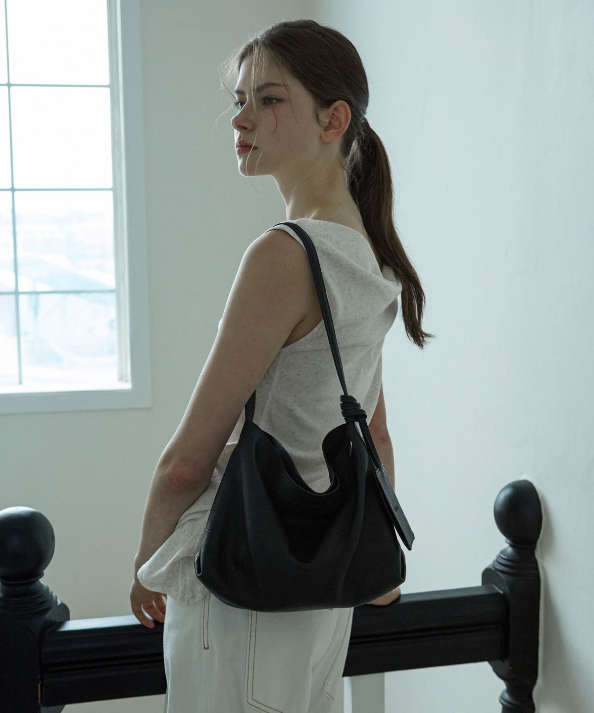 벨류엣(VALLUAT) Noette bag_Black