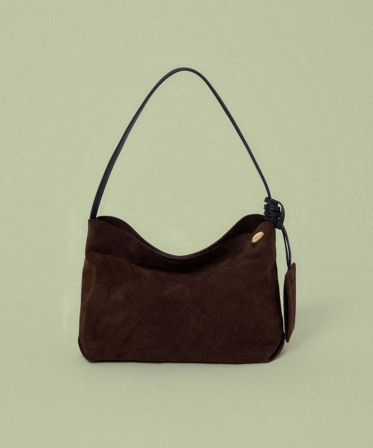 벨류엣(VALLUAT) Noette bag_Chocolate(Suede)