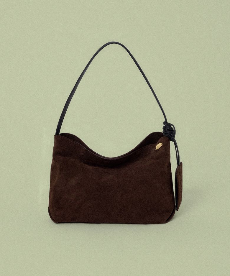 Noette bag_Chocolate(Suede)
