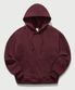 로그 오버핏 기모 후드 버건디 YHHD2302