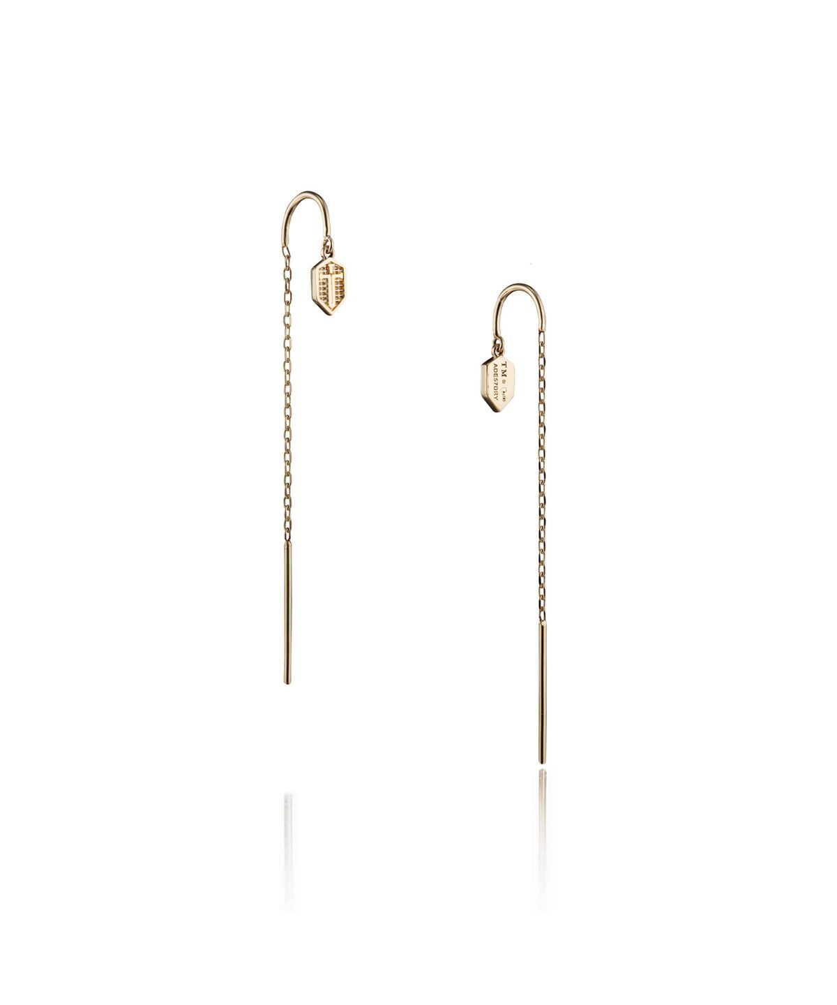 트렌카디즘(TRENCADISM) 앤드류 귀걸이  14K 골드  이어링  ANDREW_Earring_ADE57DR