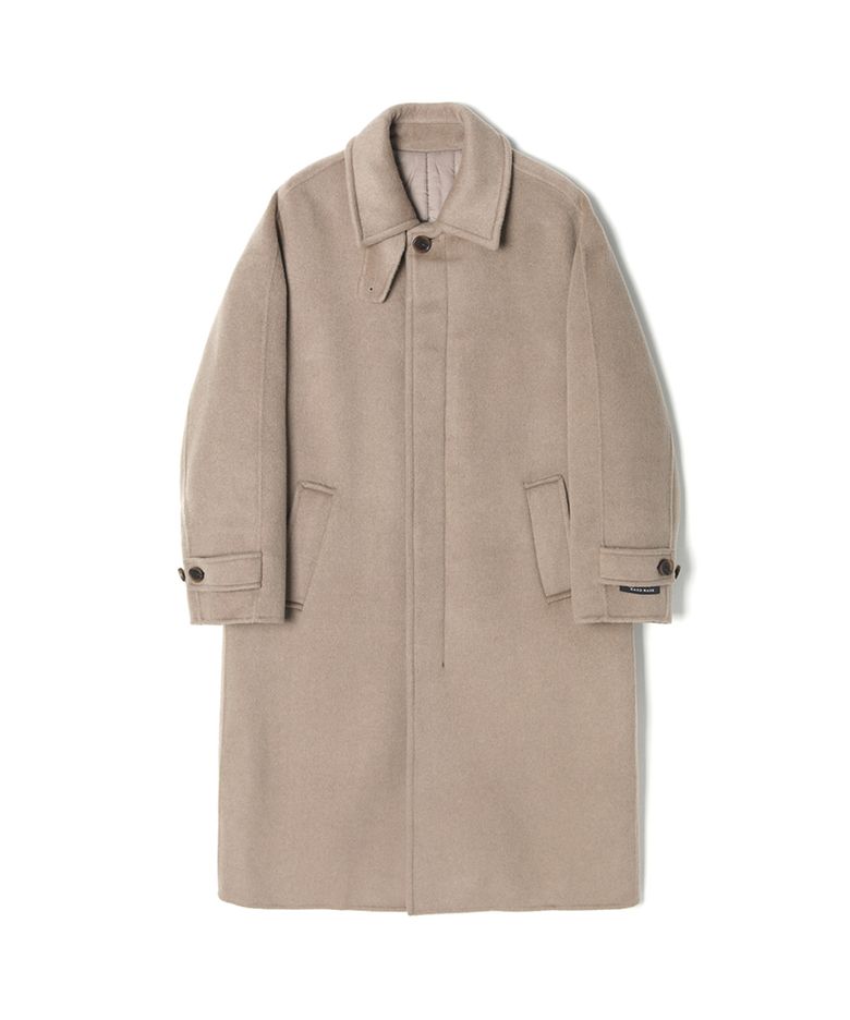 남녀공용 세미오버 발마칸 코트 (DK-BEIGE) (HBAHCA1)