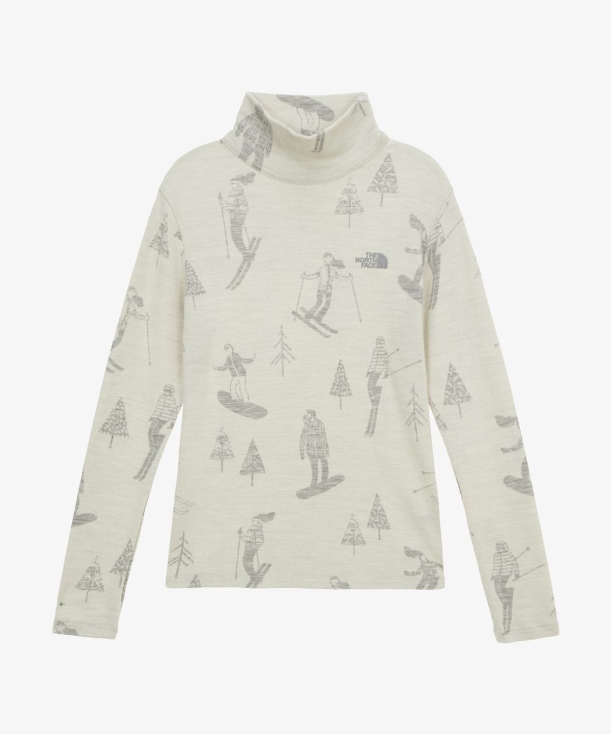 노스페이스(THE NORTH FACE) NT7AR89B 여성 베일 스웨터 WHITE