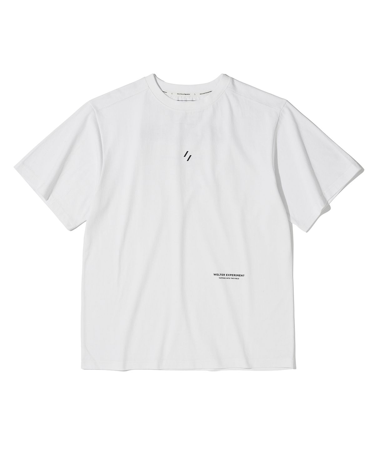 웰터 익스페리먼트(WELTER EXPERIMENT) VIA LACTEA T-SHIRT_WHITE