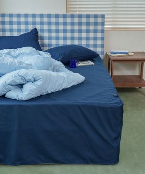 린 항균 홑 침대스커트 SS/Q 4컬러