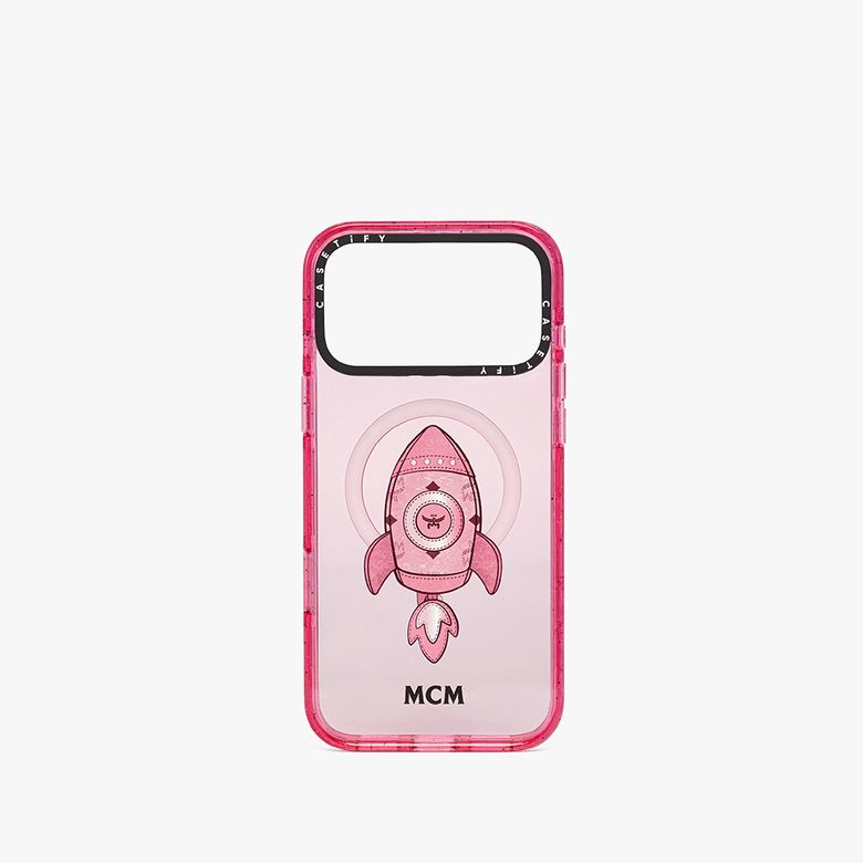 MCM X CASETiFY 로켓 iPhone 17 Pro Max 케이스 MXEGSTA12PK