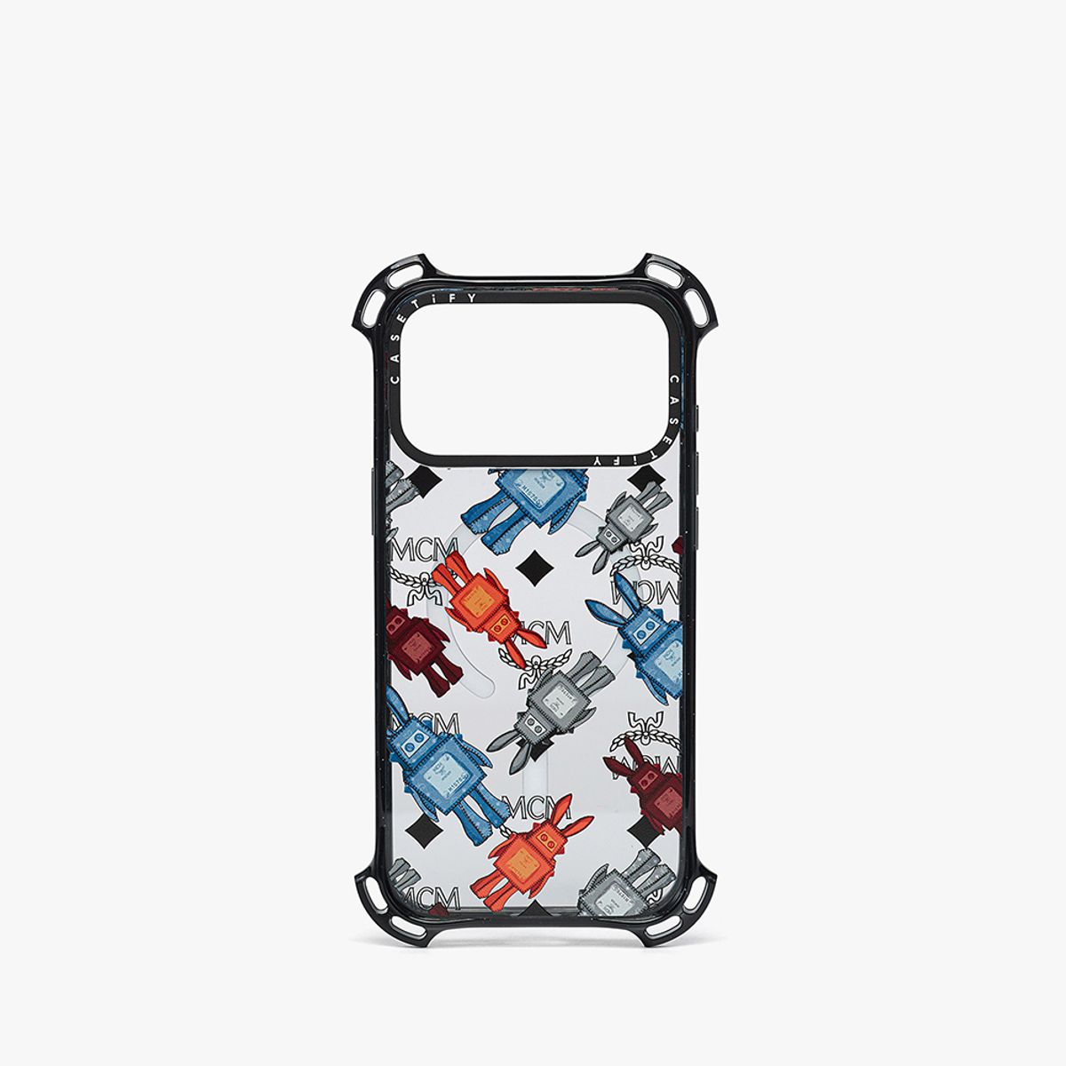 엠씨엠(MCM) MCM X CASETiFY 라봇 모노그램 바운스 iPhone 17 Pro Max 케이스 MXEGSTA10MT