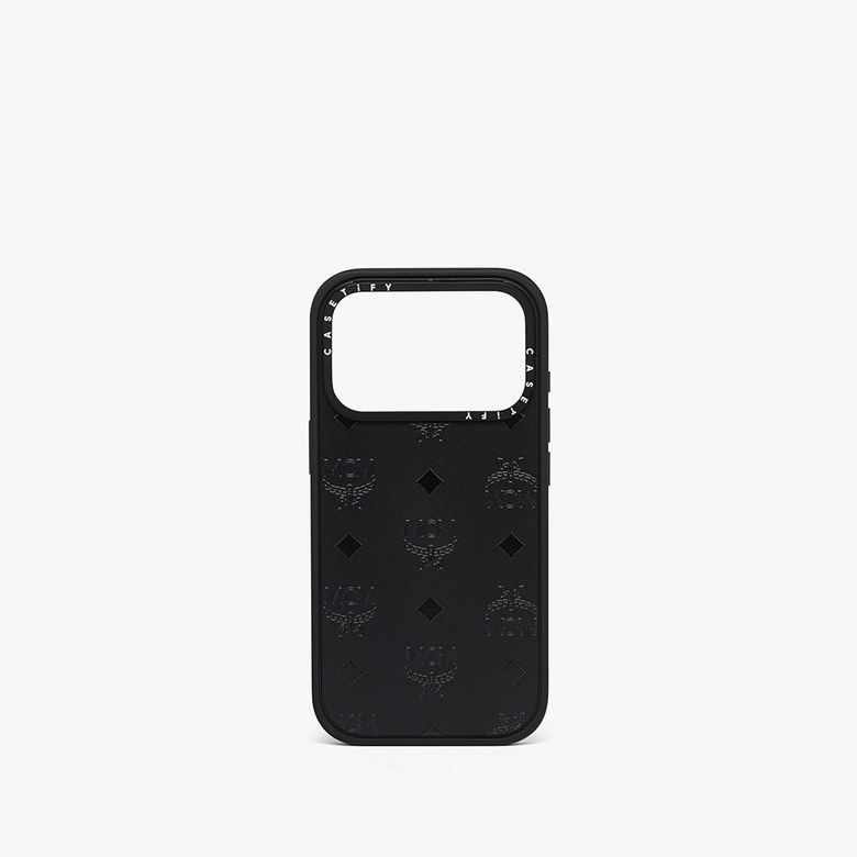 MCM X CASETiFY 모노그램 iPhone 케이스 MXEGSTA05BK