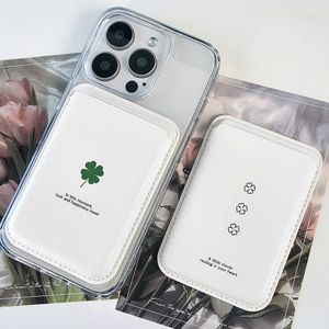 럭키 맥세이프 가죽 카드지갑