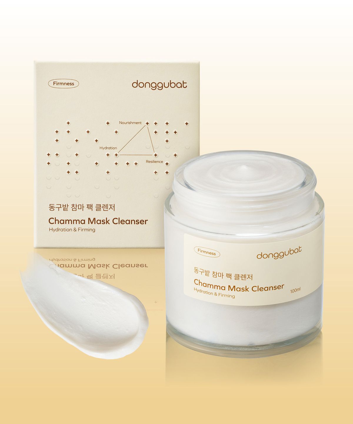 동구밭(DONGGUBAT) 참마 팩 클렌저 / 보습 탄력 클렌징 폼