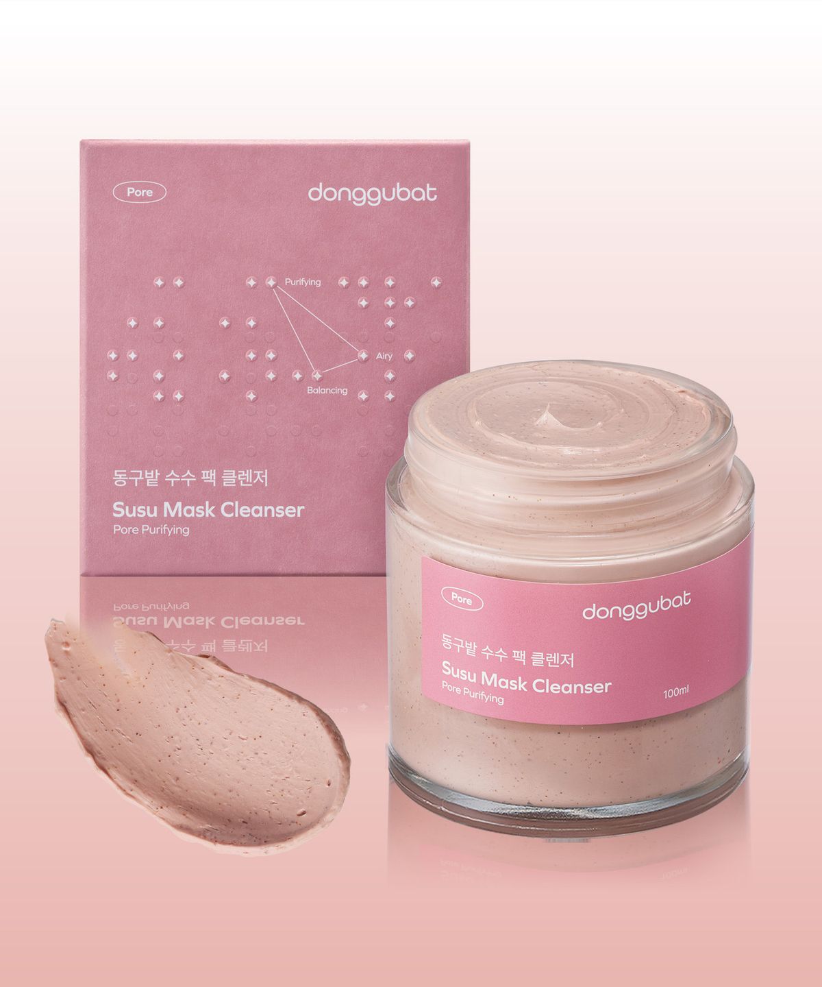 동구밭(DONGGUBAT) 수수 팩 클렌저 /  모공 피지 클렌징 폼