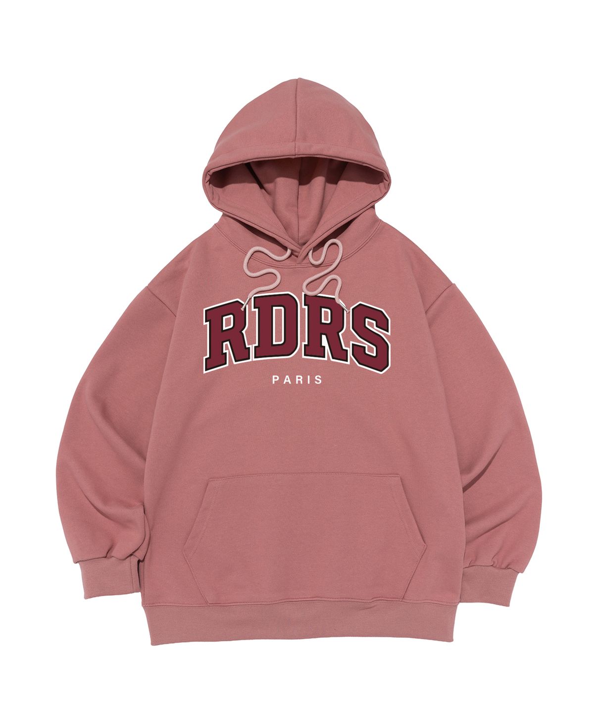 로아드로아(ROIDESROIS) [기모/NO기모] RDRS 파리스 후드티 (핑크)