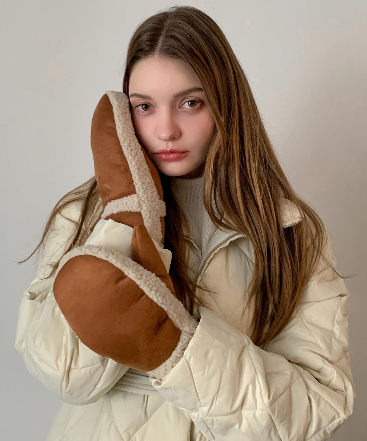 바스카라(VASCARA) Suede Mittens