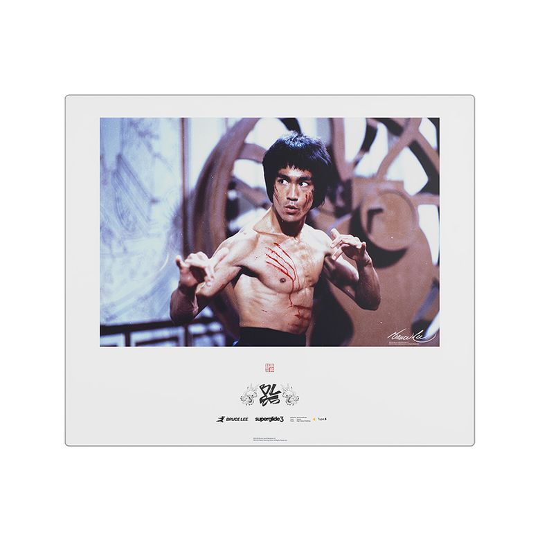 Bruce Lee 85주년 이소룡 에디션 슈퍼글라이드 유리 마우스패드 V3 - Picture (SGPXBRCL8502)