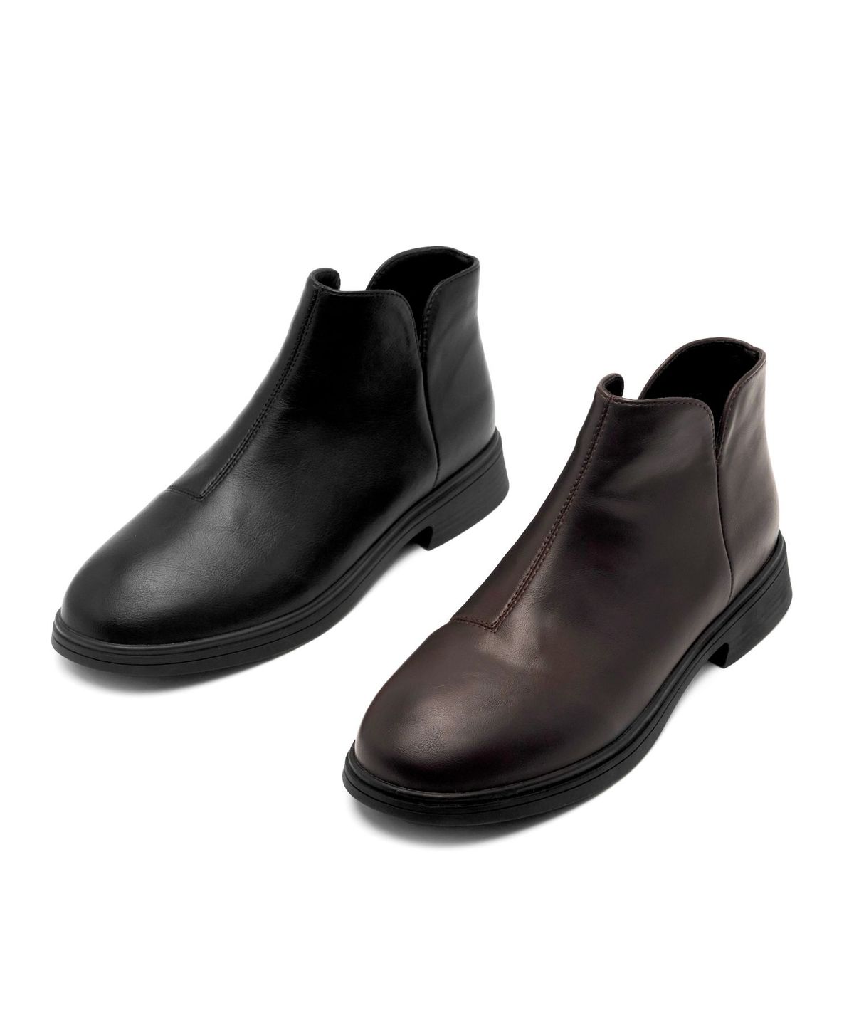 스퍼(SPUR) Serie Minimal Ankle Boot 안감 기모 앵클 부츠 3.5CM -VA9052 (2color)
