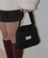 Elly Handmade Knit Bag - Black