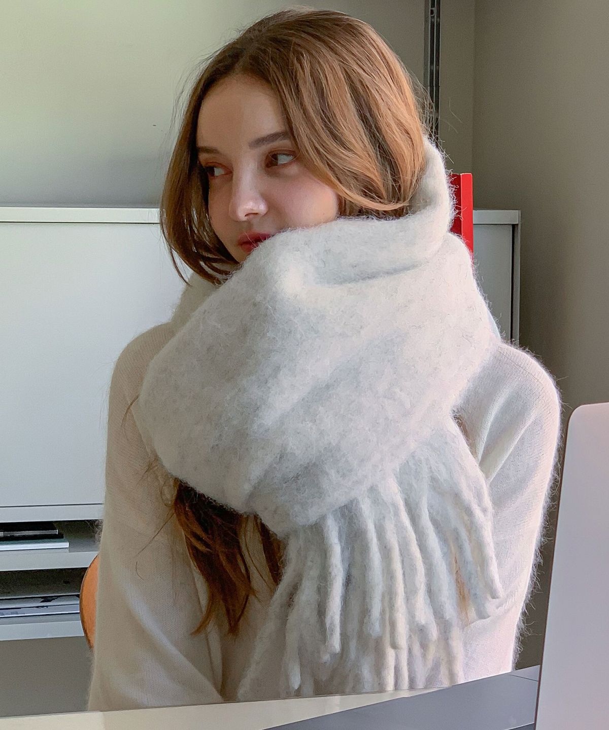 바스카라(VASCARA) Soft Candy Muffler (8colors)