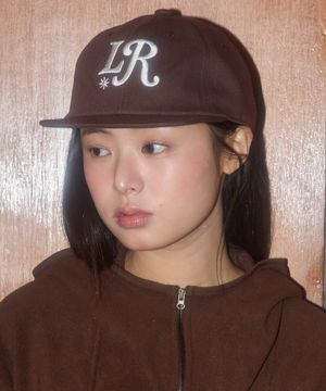 LR EMBROIDERED CAMP CAP_BROWN