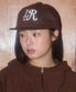 LR EMBROIDERED CAMP CAP_BROWN