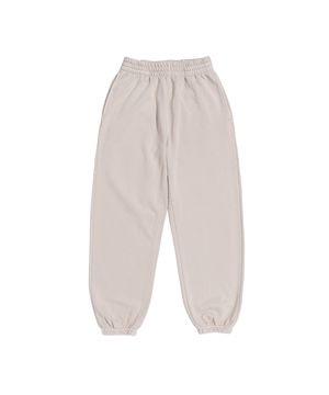 BECANVAS PIGMENT DYDE OVERFIT JOGGER SEWATPANTS (SAND BEIGE)
