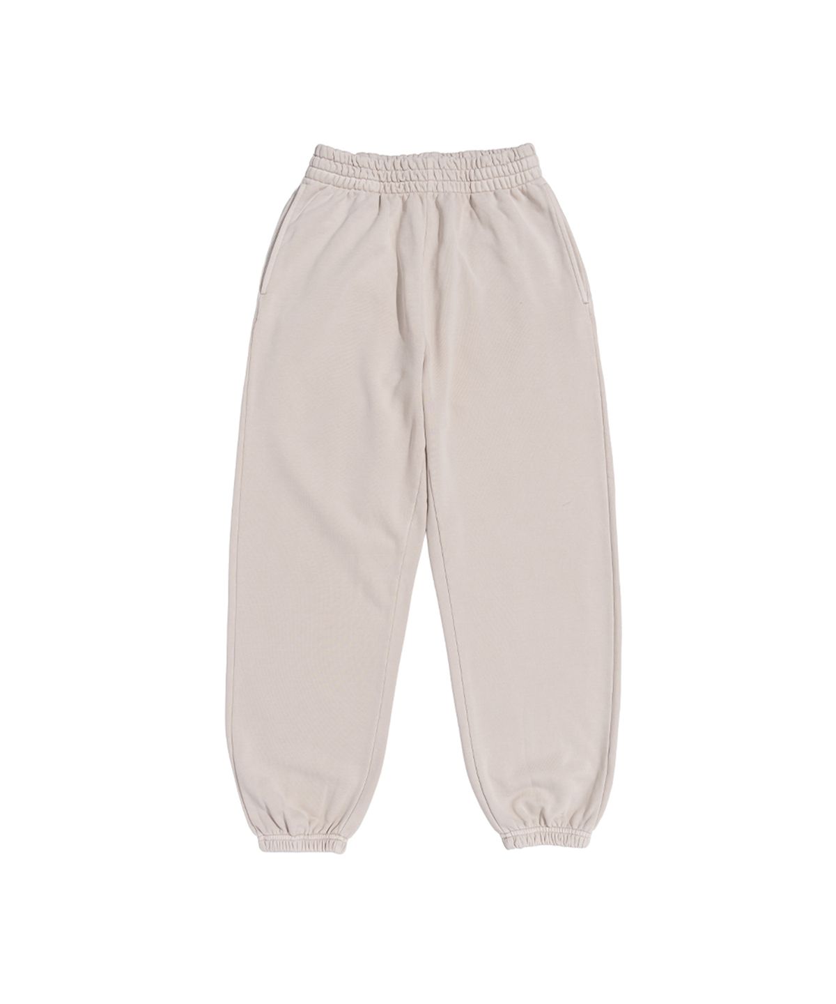 비캔버스(BECANVAS) BECANVAS PIGMENT DYDE OVERFIT JOGGER SEWATPANTS (SAND BEIGE)