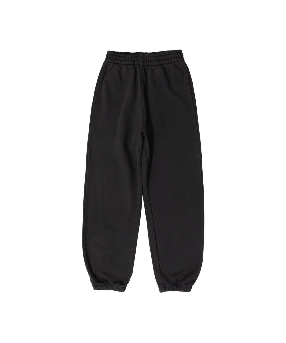 비캔버스(BECANVAS) BECANVAS PIGMENT DYDE OVERFIT JOGGER SEWATPANTS (BLACK)