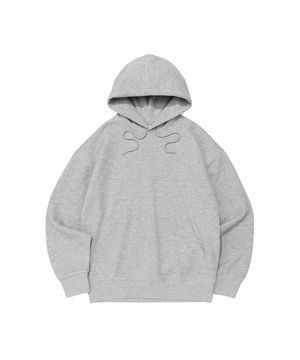 BECANVAS SPECIAL INTERLOCK OVERFIT HOOD (MELANGE)