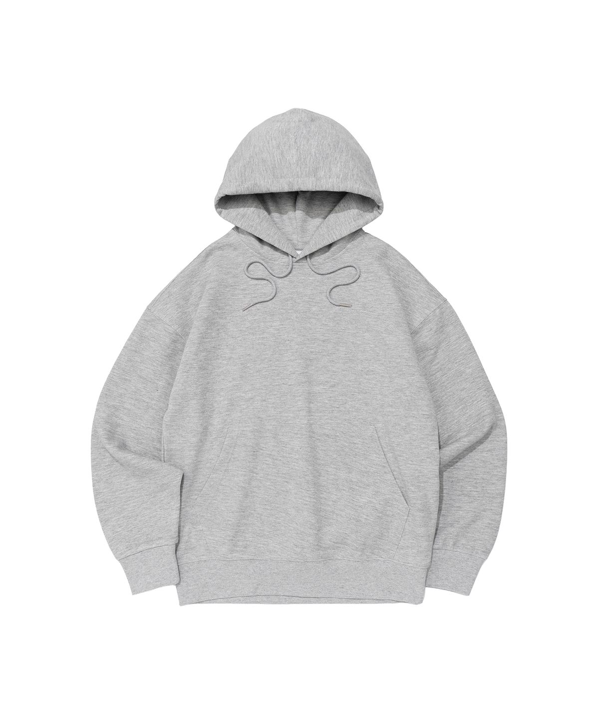 비캔버스(BECANVAS) BECANVAS SPECIAL INTERLOCK OVERFIT HOOD (MELANGE)