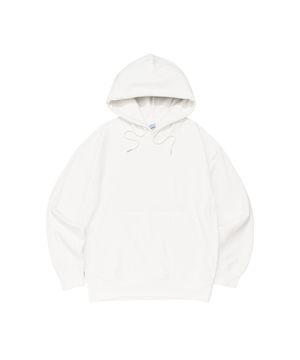 BECANVAS SPECIAL INTERLOCK OVERFIT HOOD (WHITE)