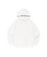 BECANVAS SPECIAL INTERLOCK OVERFIT HOOD (WHITE)