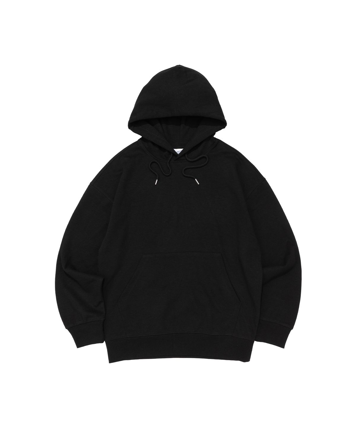 비캔버스(BECANVAS) BECANVAS SPECIAL INTERLOCK OVERFIT HOOD (BLACK)