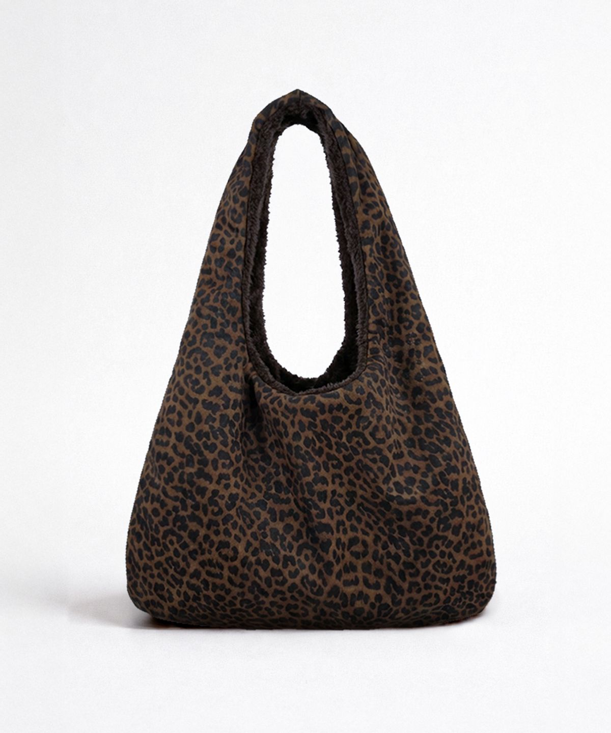 레터리(LETERIE) BOUCLE REVERSIBLE SHOULDER BAG_BROWN