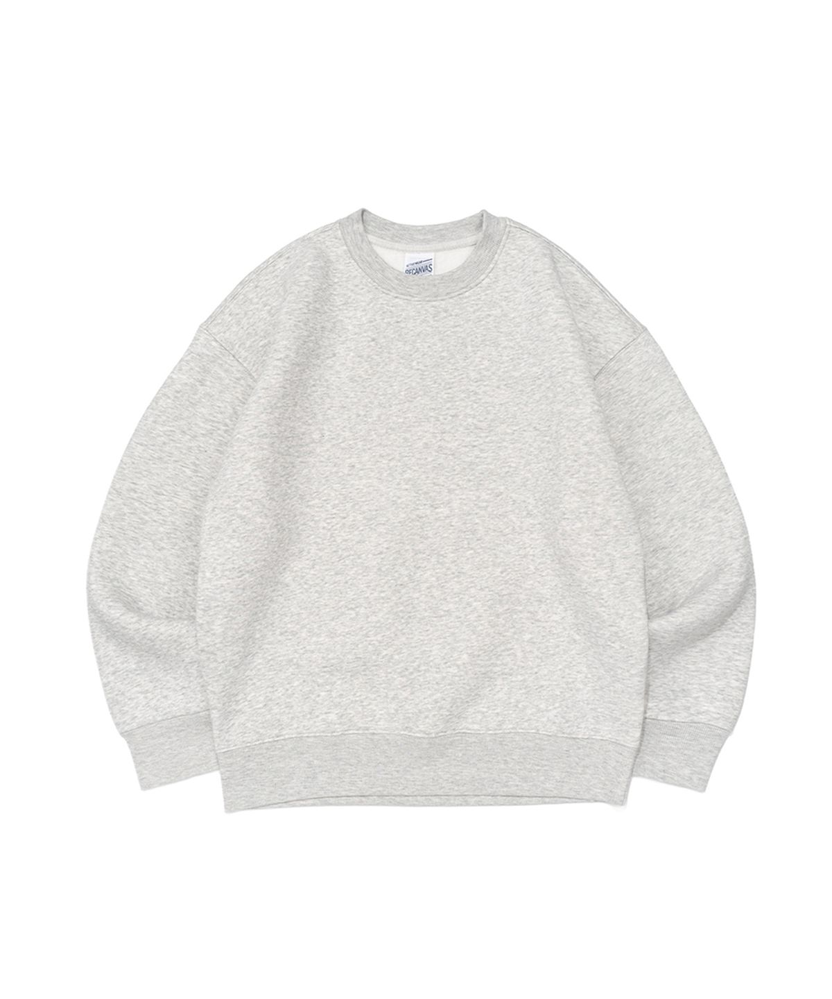 비캔버스(BECANVAS) BECANVAS  FLEECE OVERFIT MTM (LIGHT MELANGE)