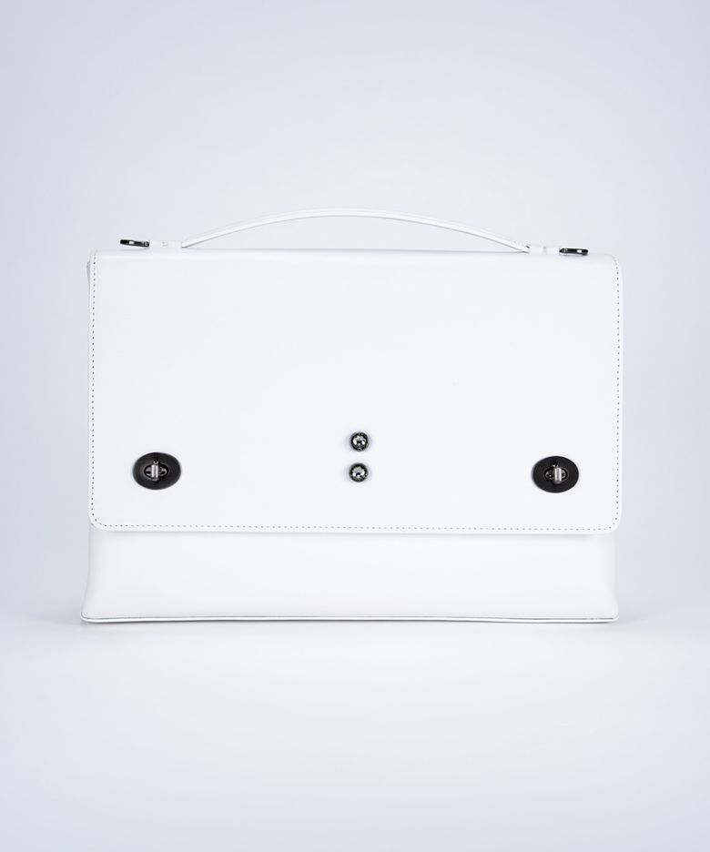 plaadico_s Satchel, Bright White