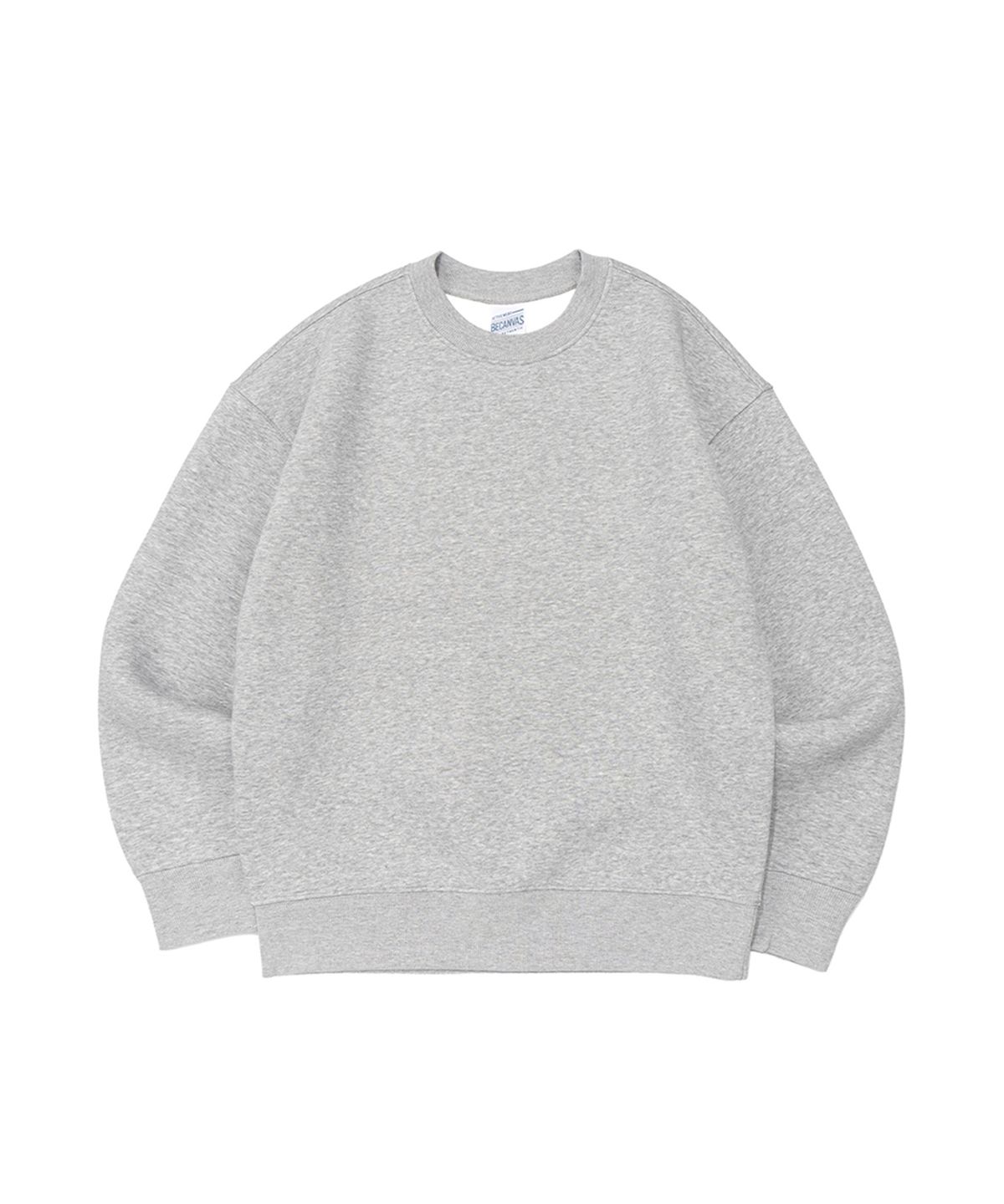 비캔버스(BECANVAS) BECANVAS  FLEECE OVERFIT MTM (MELANGE)