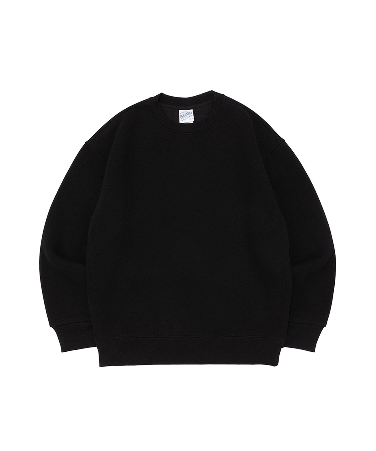 비캔버스(BECANVAS) BECANVAS  FLEECE OVERFIT MTM (BLACK)