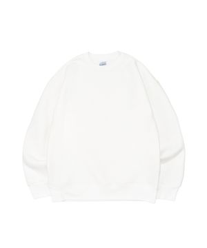 BECANVAS  FLEECE OVERFIT MTM (WHITE)