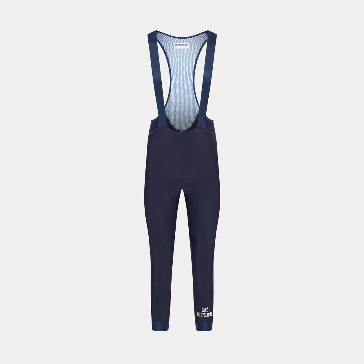 카페 드 사이클리스트(CAFE DU CYCLISTE) 아드리엔 클래식 기모 빕 타이즈 네이비 남성