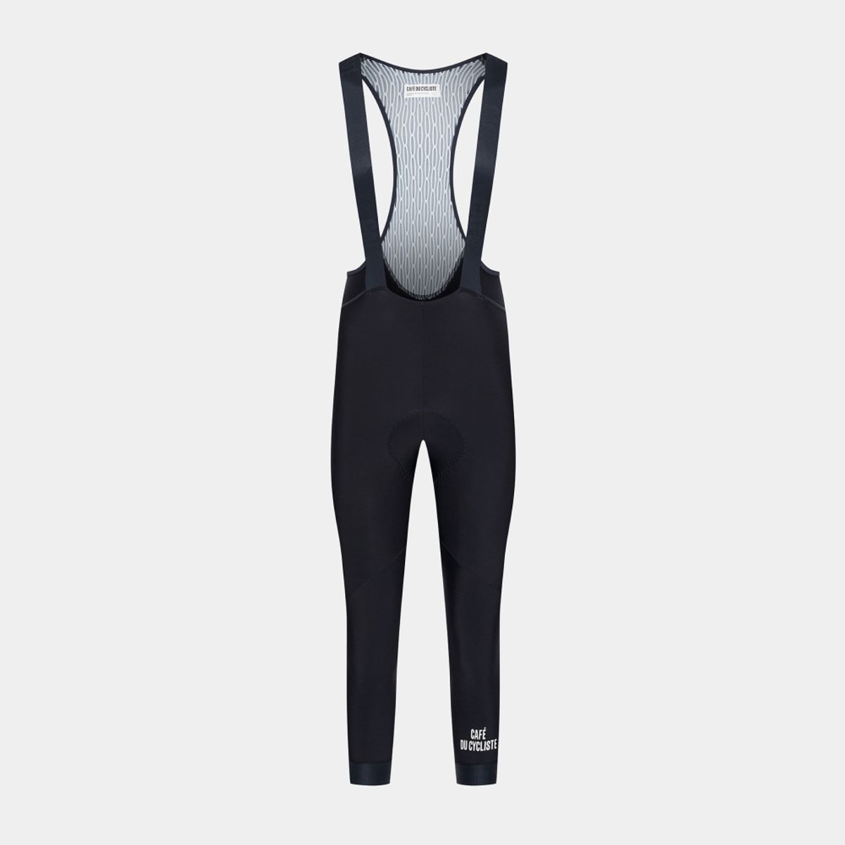 카페 드 사이클리스트(CAFE DU CYCLISTE) 아드리엔 클래식 기모 빕 타이즈 블랙 남성