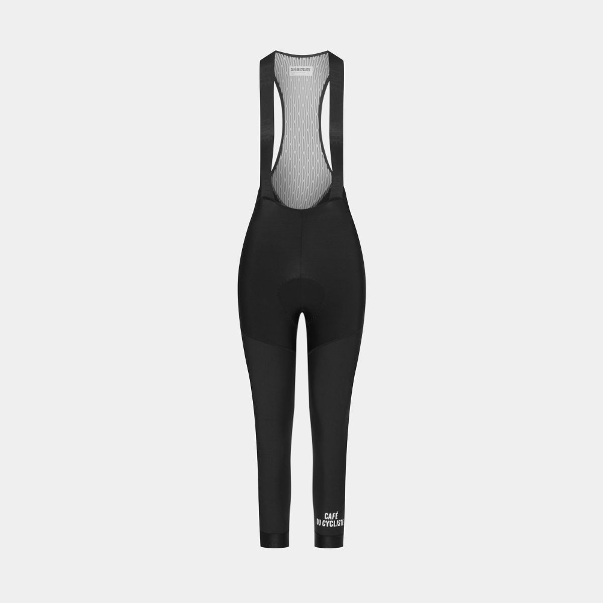 카페 드 사이클리스트(CAFE DU CYCLISTE) 엘리즈 클래식 기모 빕 타이즈 블랙 여성