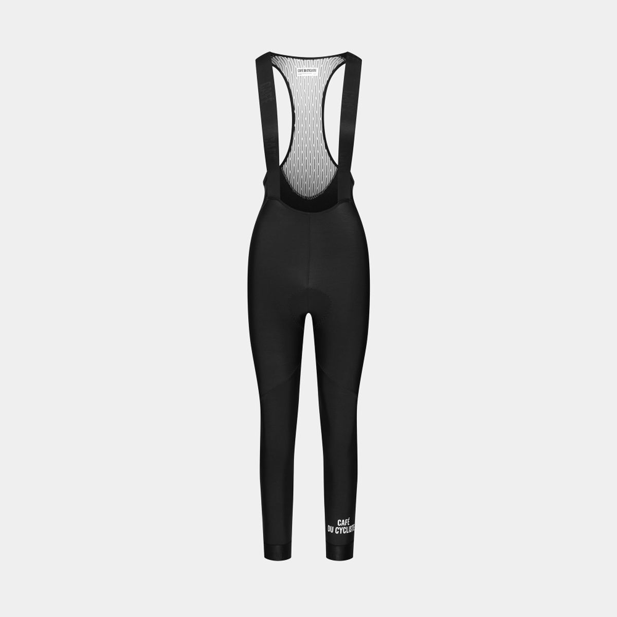 카페 드 사이클리스트(CAFE DU CYCLISTE) 마리 클래식 기모 빕 타이즈 블랙 여성