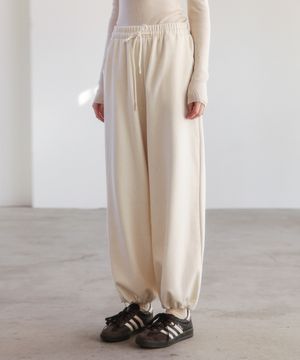 양기모 투웨이 와이드 조거 팬츠