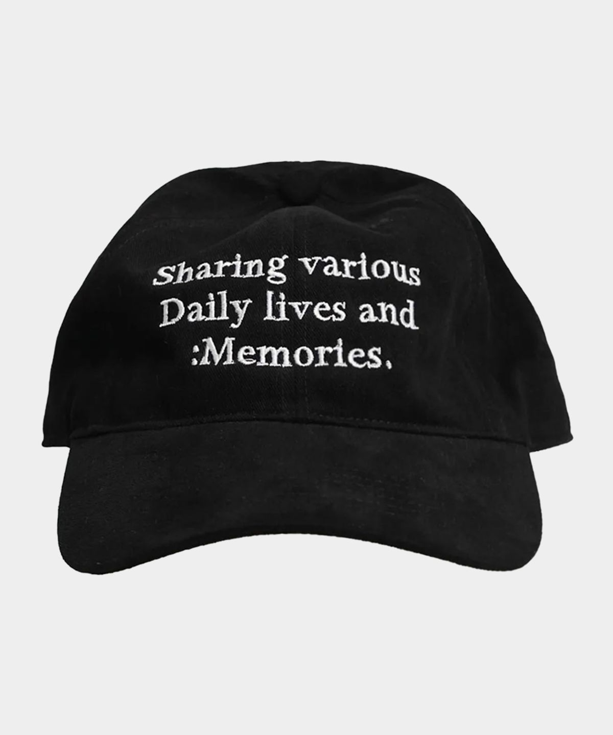 마이딥블루메모리즈(MY DEEP BLUE MEMORIES) Sharing Memories Ball Cap (BLACK)