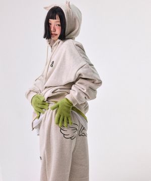 윙 팬츠 오트밀