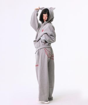 윙 팬츠 그레이