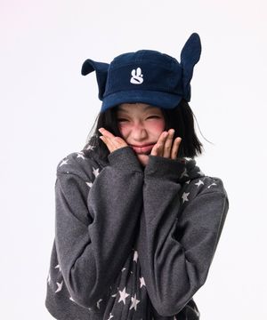 트위스트 코드 캡 네이비