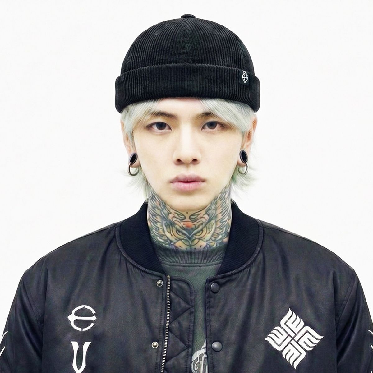 에잇볼륨(EIGHTVOLUME) EV 코듀로이 와치캡 (블랙)