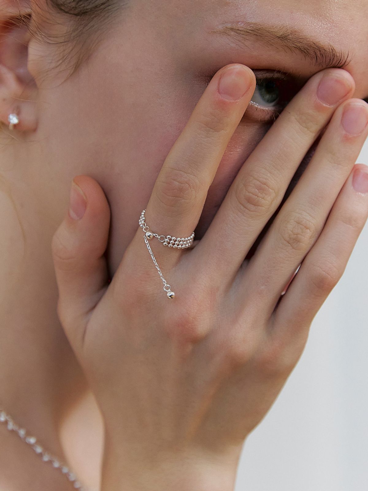 미메시(MIMESI) [925 silver] Bolero Ring