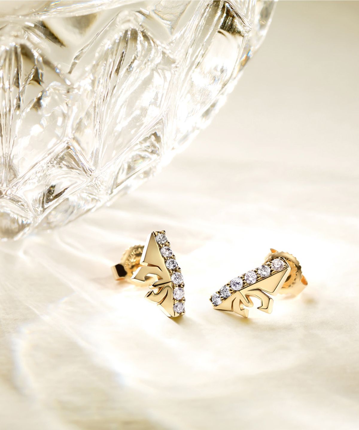 트렌카디즘(TRENCADISM) 마틴 귀걸이 14K 골드 이어링  MARTIN_Earring_MTE12AG