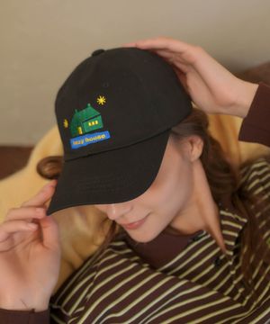 레이지 하우스 볼캡 블랙